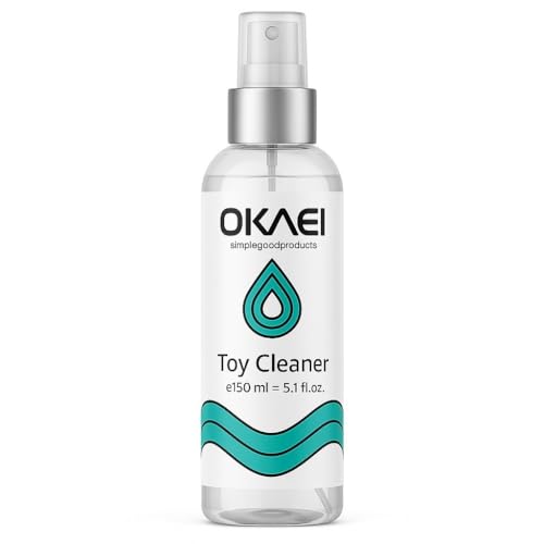 OKAEI Toy Cleaner – Hygienespray für Lovetoys mit natürlichem Duft (D-Limonene) – Sanfte & materialschonende Reinigung – Alkoholfrei & hautfreundlich – Made in Netherlands – 150 ml