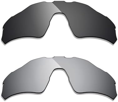Alphax 2 Pair Polarized Replacement Lenses for Oakley Radar EV Pa...
