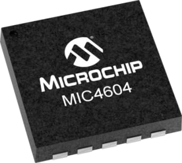 Microchip Technology, MIC4604YMT-TR, Half-Bridge Gate Driver - Independent Channel - 2 Drivers - N-Channel MOSFET Gate - 5.25 to 16V Supply - 10-TDFN(2.5x2.5) - Surface Mount - Tape&Reel. (25 Item/s)
