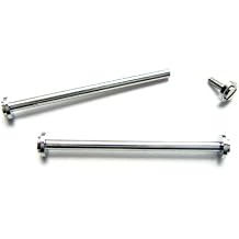 Screw-in Lugs Stainless Steel 24 Millimeters for Watch Bands, Buckles and Cases