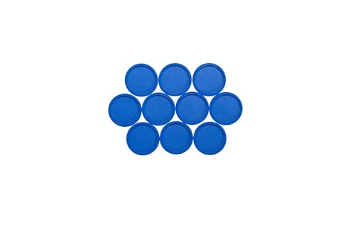 Maul 6172335 Round Magnet PP - 8.4 x 30 MM/Set of 10, Blue, diameter 29 mm