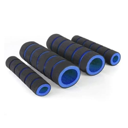 Poignée guidon moto antidérapante et mousse de protection universelle 4 pièces