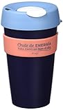 Material resistente Mr. Wonderful Taza reutilizable KeepCup \"Chute de energía para empezar bien el día\", grande