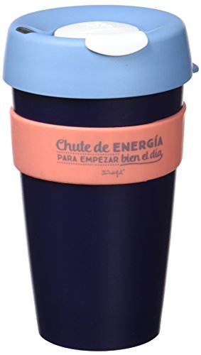Mr. Wonderful Taza reutilizable KeepCup "Chute de energía para empezar bien el...