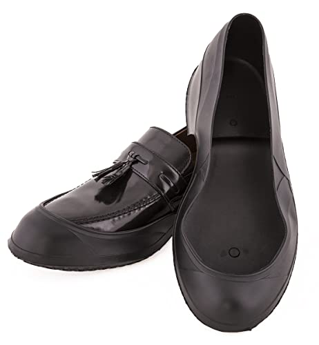 Tingley Men's Commuter Stretch Overshoe,Black,XL(11-13)