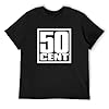 Lectoure Pure 50 Cent G Unit T-Shirt Printed Graphic Black Mens Top Tee Black M #4