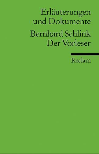Der Vorleser. Erläuterungen und Dokumente: 16050
