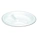 Genpak LAM39 Elite Laminated Foam Plates, 8.88 Inches, White, Round, 3 Comp, Pack of 125 (Case of 4 Packs)