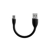 Satechi Flexible USB Type-C Charging Cable - Compatible with Samsung Galaxy S9 Plus/S9, GoPro Hero 6/5, and More (6-inch, Black)