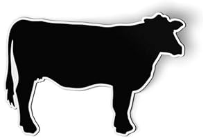 Cow Magnet - Magnet - 5-Inch Cow Shape