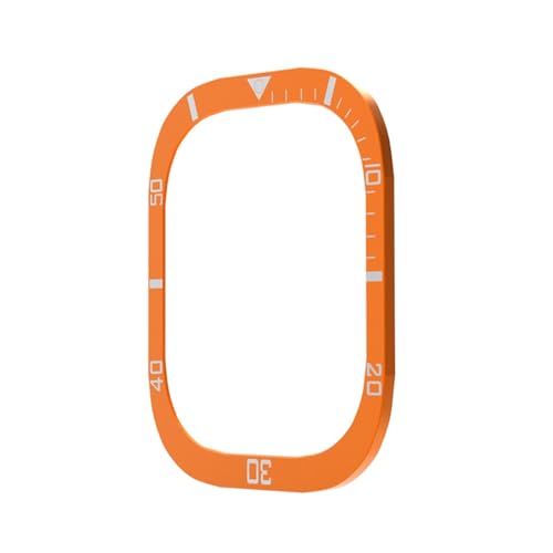 Protecteur de périphérie d écran de 49mm JDIME lunette évidée Apple Watch Ultra métal résistant