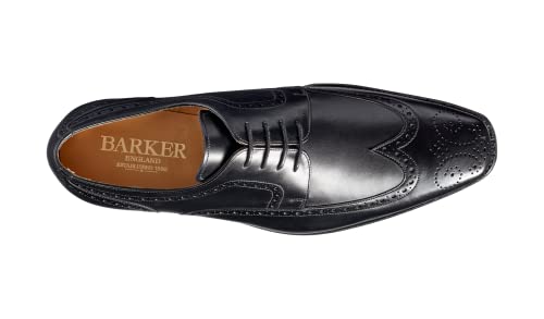 BARKER Larry Men's Handmade Leather Dress Shoes - Premium Calf Leather, Goodyear Welted, Timeless Style, Crafted in Northampton, England4