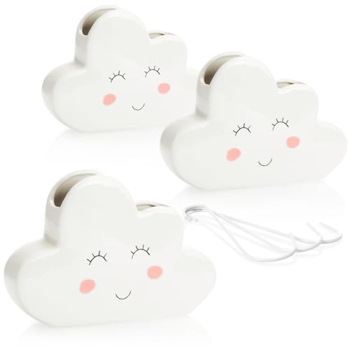 com-four® 3X Luftbefeuchter Heizung - Heizkörper Luftbefeuchter Wolke - Heizung Wasserverdunster...