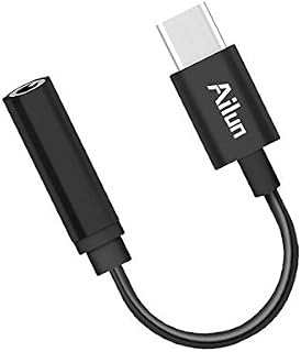 Ailun USB C to 3.5mm Audio Adapter Type C Male to Female Aux