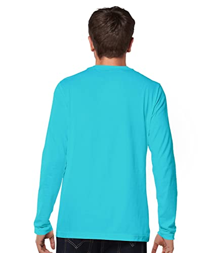 Image of Cricmarket Mens Plain 100% Cotton Round Neck Full Sleeves Multicolour T Shirt. Casual, Trendy, Stylish Tshirts and Tops