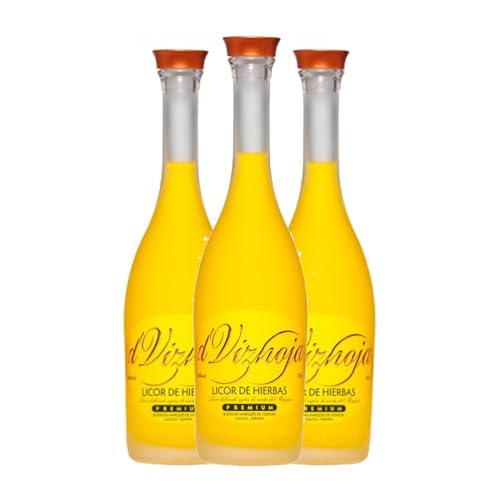 Licor de hierbas Marqués de Vizhoja 70 cl (Caja de 3 Botellas de 70 cl)