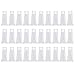 BigKing Flacone Vuoto per Shampoo, Mini flacone da Viaggio Set 30 Pezzi flacone cosmetico Vuoto flacone Portatile Leggero per lozione Shampoo spremiagrumi per Viaggio