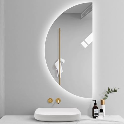 Miroir demi-lune antibuée intelligent rétroéclairé led 122 cm - 3