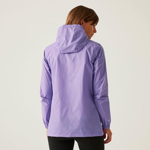 Chaqueta impermeable Regatta Pack-It III para mujer chubasquero ligero 2