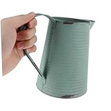 Vase à fleurs rétro - alliant plaisir et fonctionnalité, ce pichet en métal peut être placé sur les balcons, les fenêtres, les balustrades, à l'intérieur ou à l'extérieur, vases pichet pour fleurs