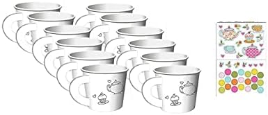 Tea Time Tea Party Decorate Your Own Favor Cups (12 ct)