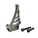 Alloy CNC HD Engine Mount Strengthen Support Fit for 1/5 for HPI for ROF-UN for BA-HA for ROVAN KM for Baja 5B 5T 5SC Rc Car Toys Games Parts(Titanium)