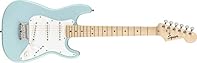 The Squier by Fender Electric Mini Stratocaster is the perfect companion for players seeking a reduced-size instrument with classic styling and familiar Fender tone; It serves as a perfect starting point for aspiring guitarists Ideal for beginners, t...
