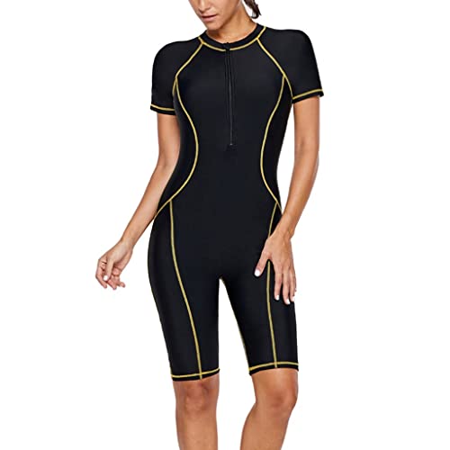 Surf et diving en mer avec le swimwear à manches courtes CLSDRZC