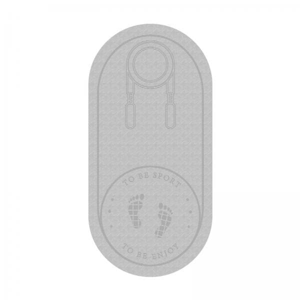 THE STYLE SUTRA® 2xNon-Slip Skipping Rope Mat Yoga Joints Protector Pad 1300x610x6mm Gray | Sporting Goods | Fitness, Running & Yoga | Fitness Equipment & Gear | Exercise Mats-image-22