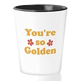 Bubble Hugs Singer Shot Glass 1.5 oz - You're So Golden - Musician English Song Writer Actor Styles Lyric Inspiration for Fan Him Her Bestie
