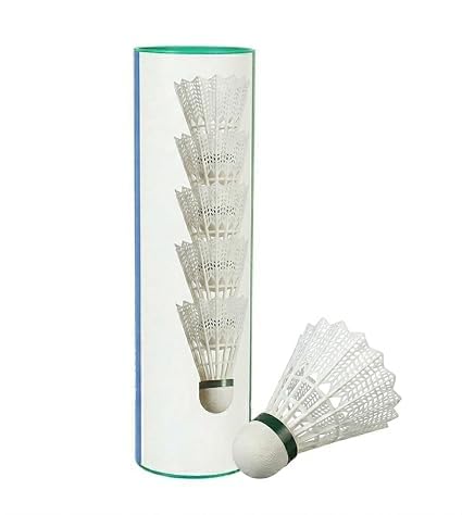 Badminton Shuttlecock | 10 pcs | Fast, Stable & Steady Flight | Durable Plastic Build with Lightweight Design | Perfect for Indoor & Outdoor Games | White-image-22