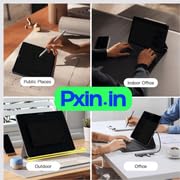 Image of PxIn Tablet Privacy Screen Guard compatible with i Pad (6th gen) 9.7 Inch | No.1 | Anti Glare | Anti Blue Light | Anti UV | 4 Way Privacy Filter | 360 Privacy | Eye Protect