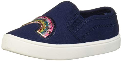 Carter's Girl's Tween10 Slip-On Shoe, Navy, 9 Toddler - Main Image