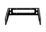 Ares Vision 2U Patch Panel Bracket Wall Mount Rack for 19” Networking Equipment, Expandable Depth 9.5” to 15.5”, Rack Mount, 20lbs Capacity, Perfect for Servers, Sound & Security Equipment! (2U)