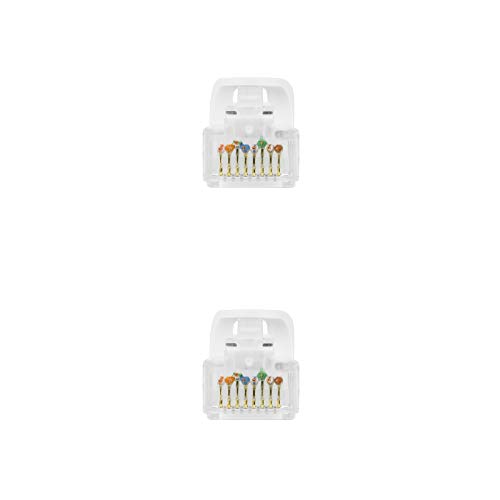 Cable de red RJ45 LSZH CAT.6A UTP AWG24 25 cm blanco miniatura 3