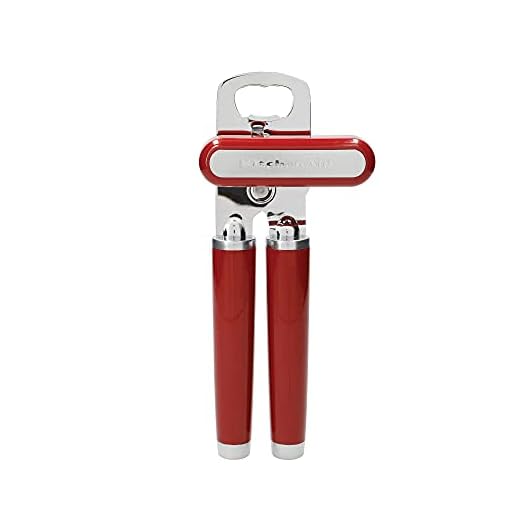 KitchenAid - Ouvre-boîte / Décapsuleur en Acier Inoxydable, Rouge