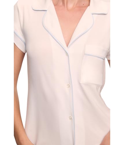 Image of Eberjey Gisele Short Sleeve and Cropped Pant PJ Set