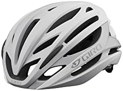 Giro Syntax MIPS Adult Road Cycling Helmet - Matte White/Silver (2022), Medium (55-59 cm)