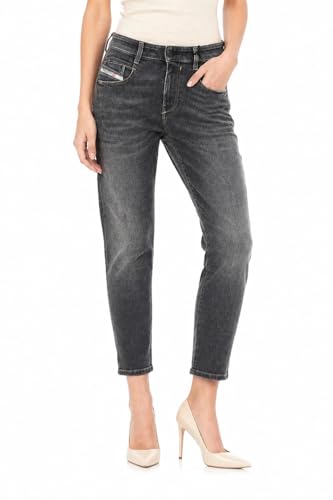 Pantalon boyfriend Diesel Fayza R962G avec coupe fuselée et design délavé