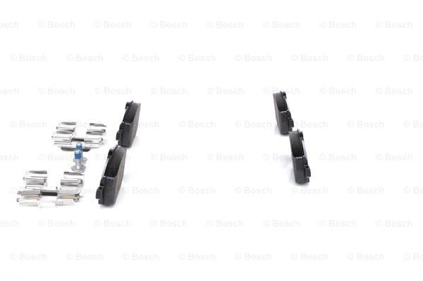 Bosch BP612 Pastiglie Freno Anteriori | Set Da 4 Con Sensori Usura, Qualità ECE-R90