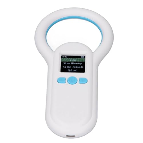 Lecteur de scanner de puces pour animaux de compagnie Bluetooth avec mémoire 500 enregistrements