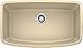 Blanco 441612 Valea Super Undermount Single Bowl Kitchen Sink, Large, Biscotti