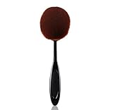 100% nuevo y de alta calidad Demarkt Belleza brocha Base de maquillaje cepillos grande elipse cepillo de dientes flojos Powder Brush