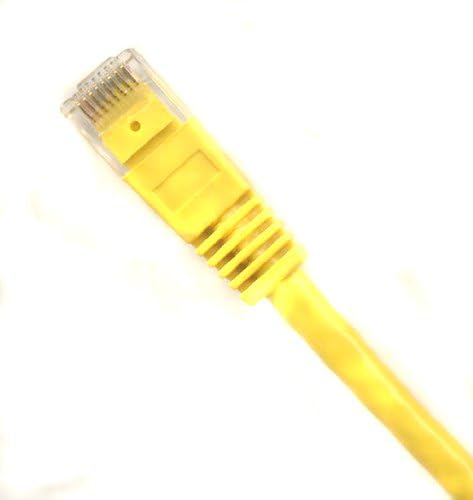 Ultra Spec Cables 50ft Cat6 Ethernet Network Cable Yellow