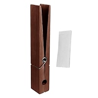 Porte-serviettes Géant En Bois - Pince à Linge Design, Ressort Fort - Pour Salle De Bain, Chambre, Buanderie