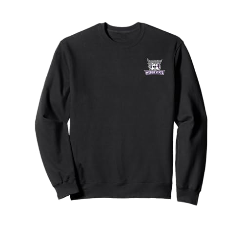 Weber State Wildcats Left Chest Icon Officially Licensed Sweatshirt