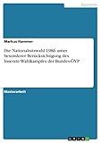  Die Nationalratswahl 1986 unter besonderer Berücksichtigung des Inserate-Wahlkampfes der Bundes-ÖVP