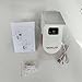GONLEN Tuya WiFi PIR Motion Sensor Outdoor Security Infrared Detector with Strobe Siren Alarm or Doorbell Prompt for Home Anti Theft and Melody Chime Ring Bell Alert Smart Life