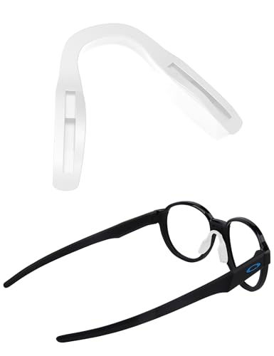Image of SAUCER Replacement Nose Pieces Pads for Oakley Hex Jector OX8032 | OX8174F Eyeglass