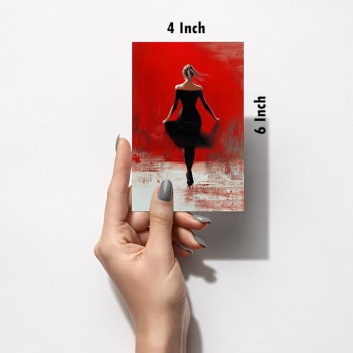 Image of SiddArtify Abstract Woman Wall Art Prints Set - Modern Silhouette Poster Decor for Living Room Bedroom Office - Set of 2-4x6 Inch - Board (Pack of 6) - Sticker (Pack of 6)